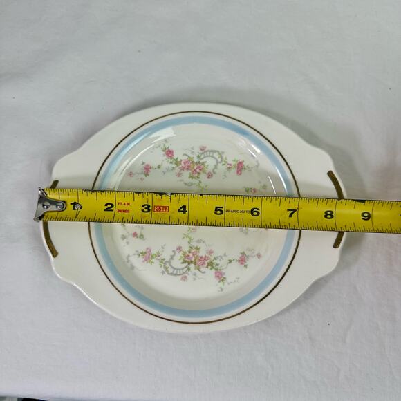 Limoges VTG Candle Light Nancy Rose A-50 Floral Small 6.5" Diameter Plate *READ - Picture 8 of 8